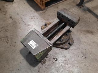 Vintage Heavy Duty Soviet Milling Machine Vice