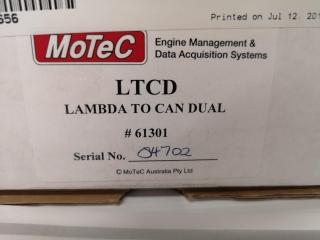 Motec LTCD 4.9 Dual Lambda to CAN Module 61301