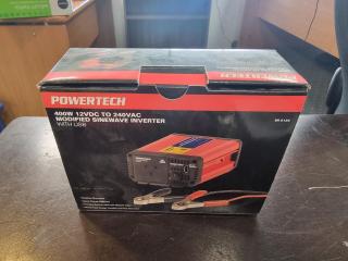 PowerTech 12V 400W DC to AC Power Inverter