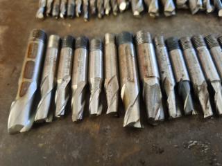 Large Lot of Endmills