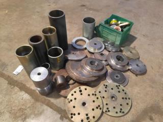 Assortment of Steel/Brass Plates