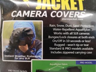Storm Jacket SLR & Mirrorless Camera Weather Cover, New
