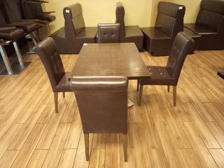 Cafe Table and Four Chairs