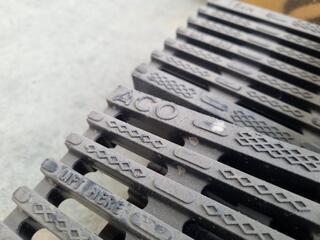 Aco KlissikDrain K100 Drain Channel + PVC & Cast Metal Gratting