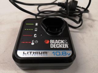 Black & Decker 10.8V Cordless Drill Driver