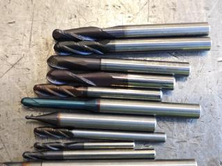 30+ Assorted Mini Ball End Mills