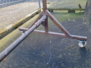 Mobile Heavy Duty Welding Screen Frame