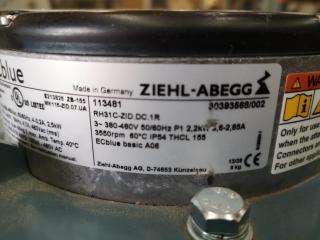 Ziehl Abegg ECblue External Rotor Motor w/ Rotor & Housing Units