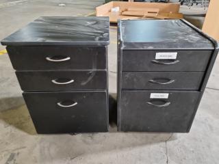 Pair of Office Mobile Drawers
