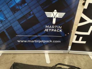 Martin Jetpack Retractable Display Banners