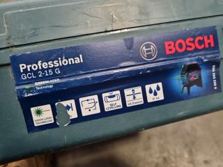 Bosch Professional Green Combi Laser Kit GCL 2-15 G