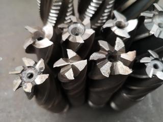 12x Assorted End Mills