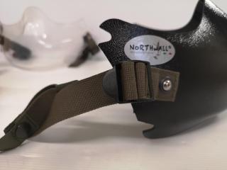 4x Northwall Pilot Helmet Safety Shields