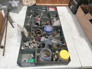 Tray of Nuts, Bolts and Fittings