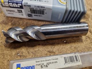 2x End Mills, New