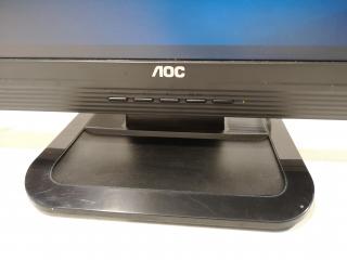 2x AOC 22" LCD Computer Monitors