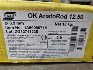 ESAB OK AristoRod 12.50 Welding Wire, 18kg Roll