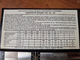 Rubert Surface Roughness Comparator Set No.130