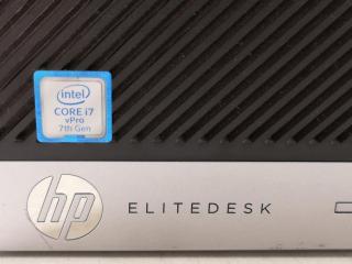 HP EliteDesk 800 G3 SFF Computer w/ Intel 7th Gen Core i7 Processor