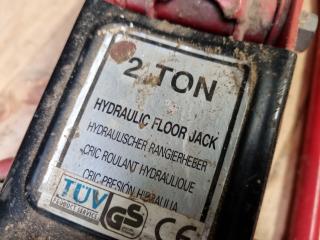 2-Ton Hydraulic Floor Jack