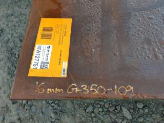 Large Sheet of 16mm Plate Steel