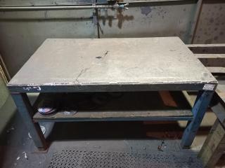 Heavy Duty Steel Workbench