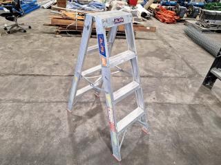 Alfa 1.2M (150KG Capacity) Industrial Aluminum Step Ladder