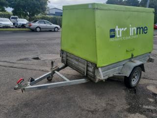 Single Axle Trailer with Box