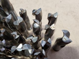 33x Assorted Screw Type End Mills