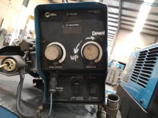 Miller DeltaWeld 650 CY50 Welder w/ Cooler & Wire Feeder, Faulty