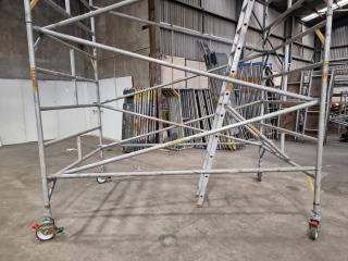 Oldfields Aluminium Scaffolding Tower  - 3m Long x 4.6m High