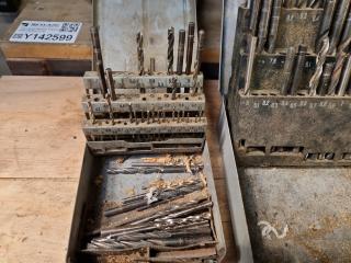 Assorted Jobber Drill Bits & More