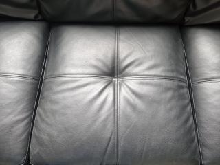 Three Seater Leather Look Couch