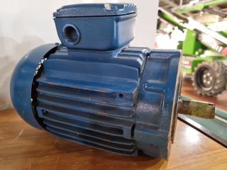 2hp 3-Phase Electric Induction Motor w/ Worm Drive Unit