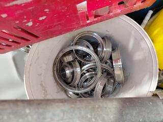 Crate of Stainless Steel Pipe Fittings