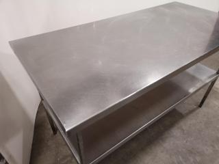 Stainless Steel Commercial Kitchen Prep Bench Table