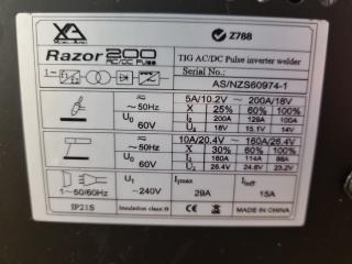 Xcel-Arc RazorWeld 200 AC/DC Pulse Tig Welder Kit