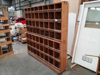 Vintage Timber Industrial Shelving