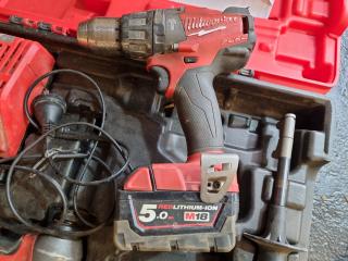 Milwaukee M18 Drill Driver Kit