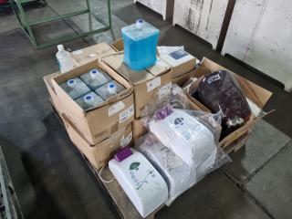 Pallet of Cleaning Supplies