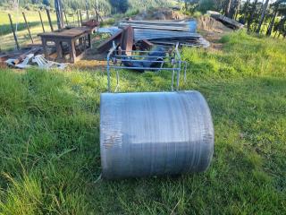 Compost Drum and Roller Frame