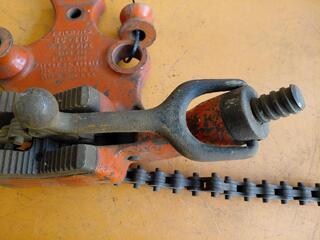 Ridgid BC-410 pipe chain vise