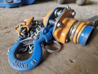 250kg Ratchet Chain Hoist by Pacific Hoists