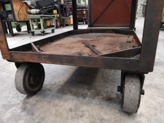 Heavy Steel Workshop Cart Trolley