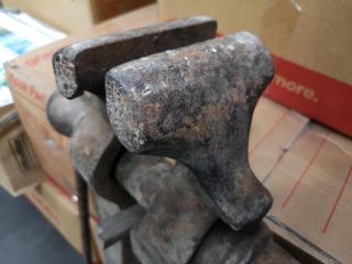 Large Antique Leg Vice