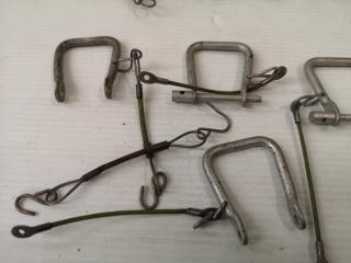 12x Hughes 500 Cargo Tiedown Fitting Assemblies 369H6662