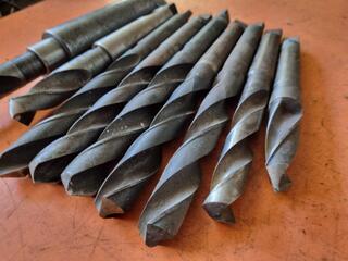 9x Assorted MT No.3 Drills + 3x Shank Sleeves