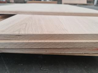 20mm thick Oak Veneered Plywood Sheets