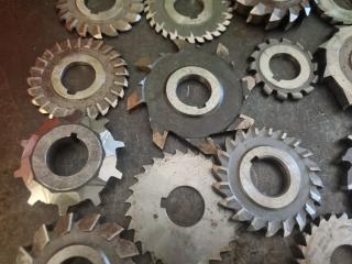 Large Lot of Milling Machine Blades 