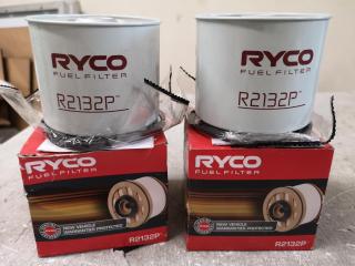 2x Ryco Fuel Filters type R2132P